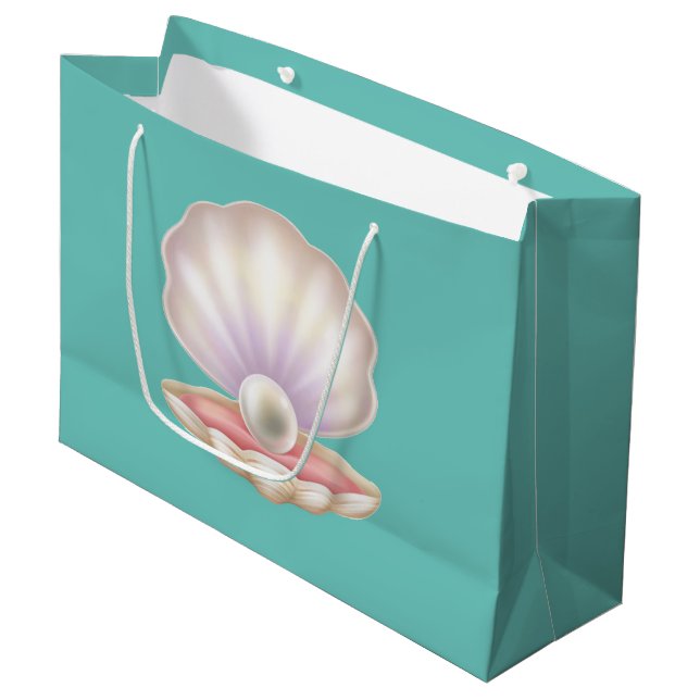 Shell Large Gift Bag (Front Angled)