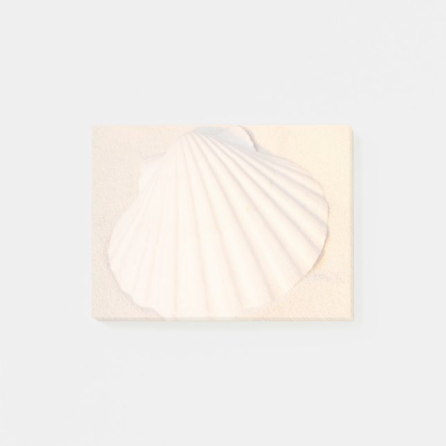 Shell Laying In Sand Post-it Notes (Front)