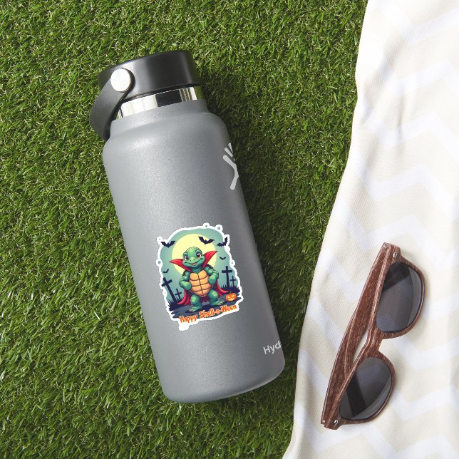 Shell-o-Ween Turtle Sticker (HydroFlask Insitu)
