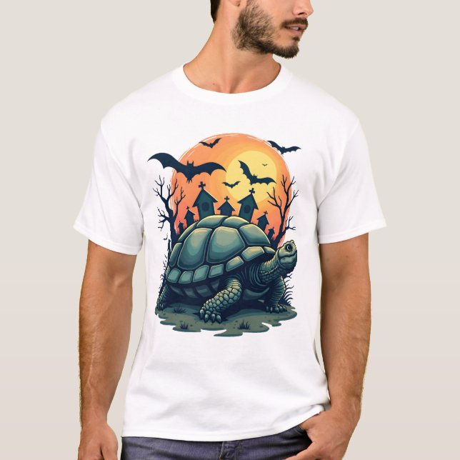 Shell of Screams Turtle T-Shirt (Front)
