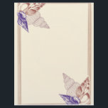 shell paper<br><div class="desc">A sand colored paper with beautiful shells decorating the corners.</div>