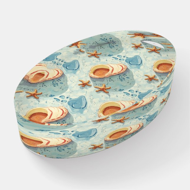 shell paperweight (Angled)