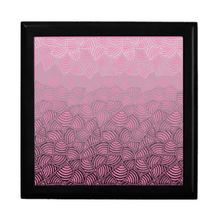 Shell pattern.04.w Pink BG Gift Box