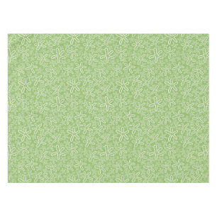 Shell Pattern On Spotted Background Tablecloth