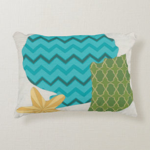 Shell Patterns II Accent Pillow