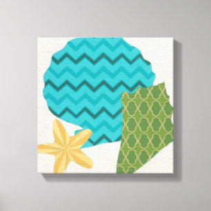 Shell Patterns II Canvas Print
