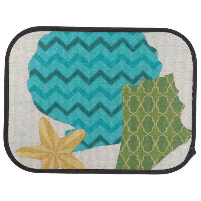 Shell Patterns II Car Mat (Rear)