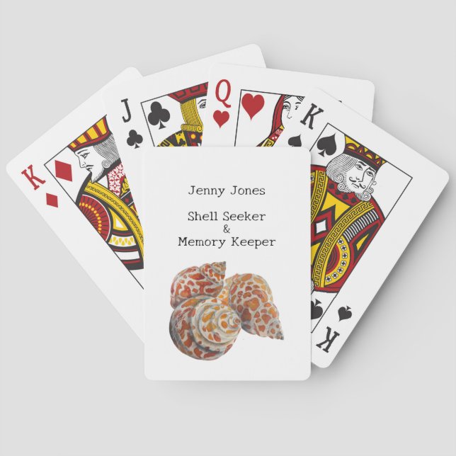 Shell Seeker Poker Cards (Back)