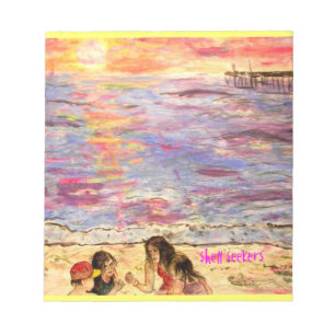 shell seekers art notepad