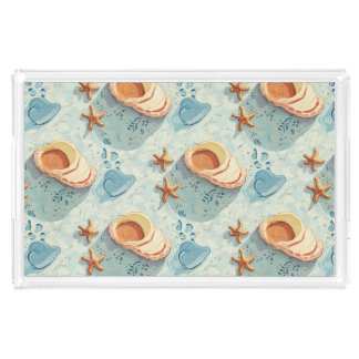 shell Serving Tray