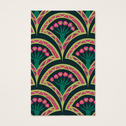 shell shaped green pattern (Front)