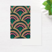 shell shaped green pattern (Desk)