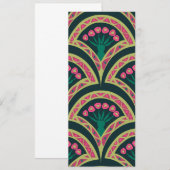 shell shaped green pattern (Front/Back)