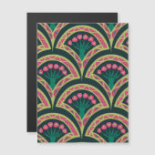 shell shaped green pattern (Front/Back)