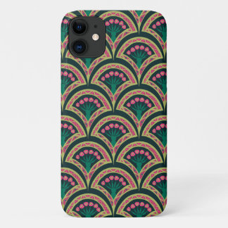 shell shaped green pattern iPhone 11 case