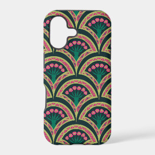shell shaped green pattern iPhone 17 case