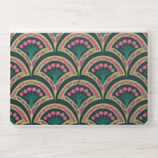 shell shaped green pattern HP laptop skin