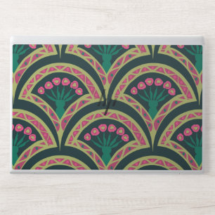 shell shaped green pattern HP laptop skin