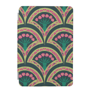 shell shaped green pattern iPad mini cover