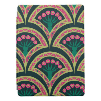 shell shaped green pattern iPad pro cover