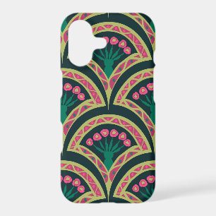 shell shaped green pattern iPhone 17 case