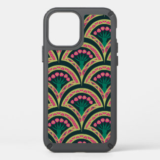 shell shaped green pattern speck iPhone 12 case