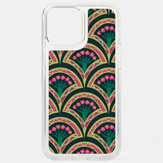 shell shaped green pattern speck iPhone 12 pro max case