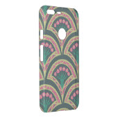 shell shaped green pattern uncommon google pixel XL case (Back/Right)