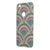 shell shaped green pattern uncommon google pixel XL case (Back/Left)