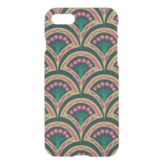 shell shaped green pattern iPhone SE/8/7 case