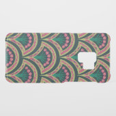 shell shaped green pattern uncommon samsung galaxy case (Back (Horizontal))