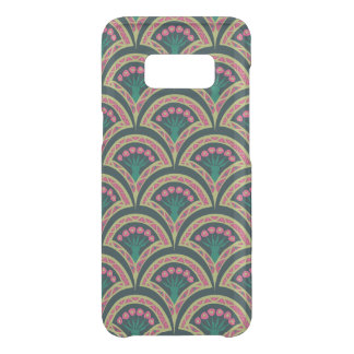 shell shaped green pattern uncommon samsung galaxy s8 case