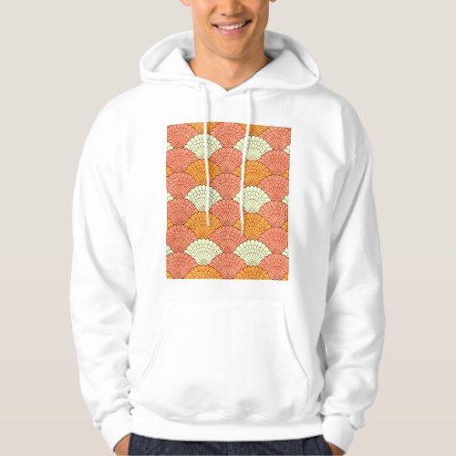 Shell Spectacle Abstract Sea Patterns Hoodie