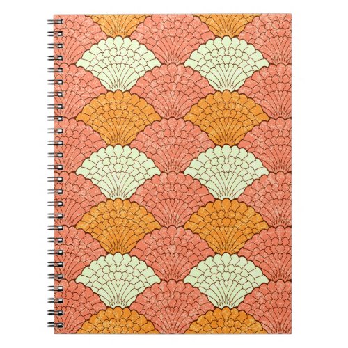 Shell Spectacle Abstract Sea Patterns Notebook