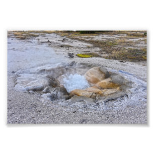 Shell Spring in Yellowstone National Park, Wyoming Photo Print