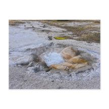 Shell Spring in Yellowstone National Park, Wyoming