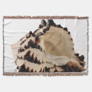 Shell Throw Blanket by artinphotography at Zazzle