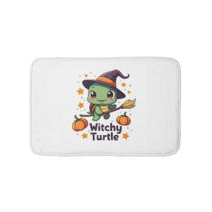 Shell Witch Turtle Bath Mat