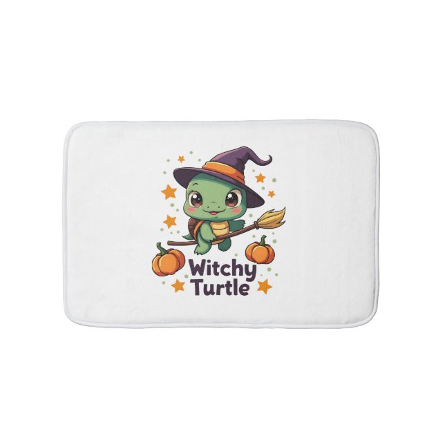 Shell Witch Turtle Bath Mat (Front)