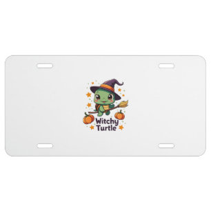 Shell Witch Turtle License Plate