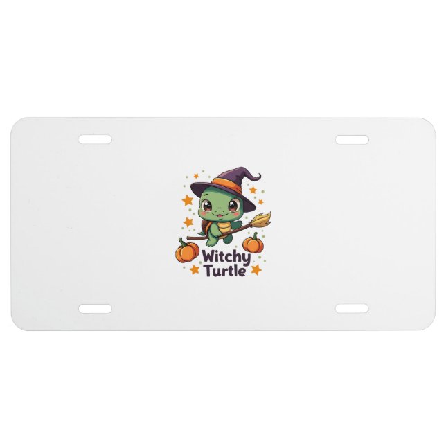 Shell Witch Turtle License Plate (Front)