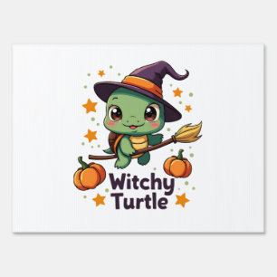 Shell Witch Turtle Sign