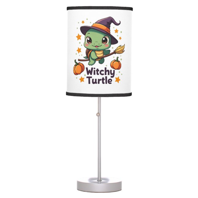 Shell Witch Turtle Table Lamp (Front)