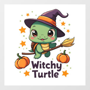 Shell Witch Turtle Wall Decal