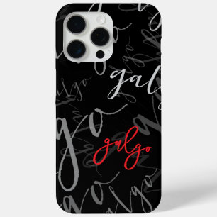 Shell with Galgos pattern (adaptable model) iPhone 15 Pro Max Case