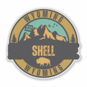 Shell, Wyoming Sticker