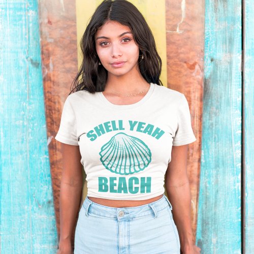 Shell Yeah Beach T_Shirt