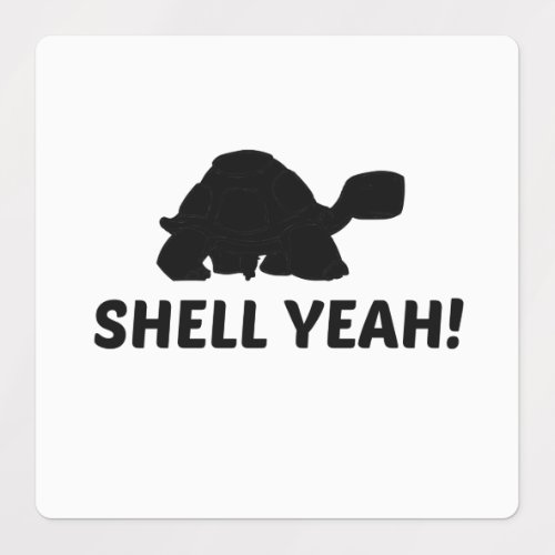 SHELL YEAH LABELS