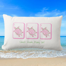 Shell Yeah... Mahj On! Coastal Sea Turtle