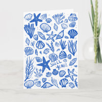 SHELL YEAH Seashell Beach Birthday Congratulations